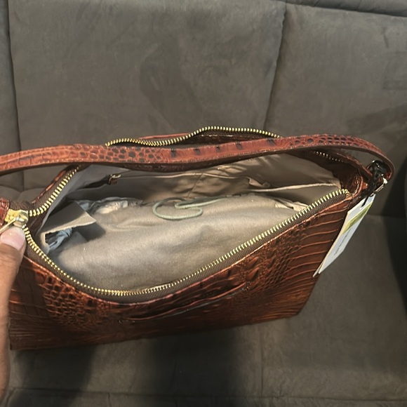 NWT Brahmin Gracie Pecan Shoulder Bag - Picture 7 of 11